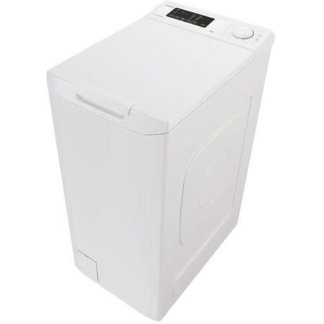 Masina de spalat rufe cu incarcare verticala Candy TCA283D2-S, 8 kg, 1200 RPM, Display 3D, Wifi,Mix Power Systems, Gentle touch opening, Clasa D, Alb